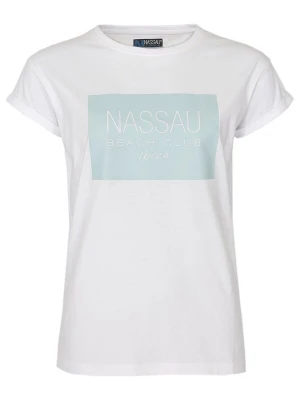 Foto van product NASSAU Beach Club Shirt ' NB231057 ' lichtblauw / wit