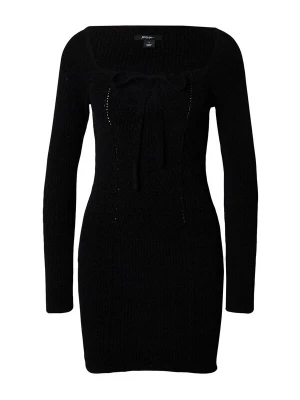 Foto van product Nasty Gal Gebreide jurk 'Chenille' zwart