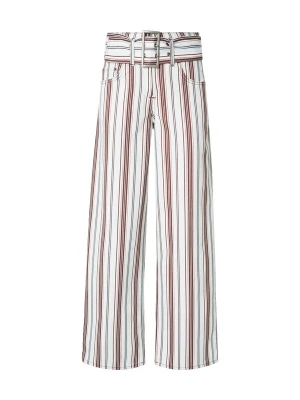 Foto van product Nasty Gal Jeans lichtblauw / bordeaux / wit