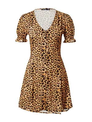 Foto van product Nasty Gal Jurk cognac / zwart