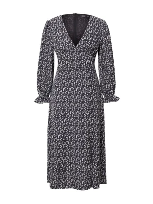 Foto van product Nasty Gal Jurk 'Ditsy' zwart / wit