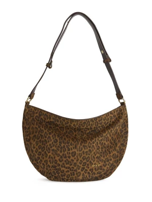 Foto van product Nat&Nin Schoudertas bruin / goud / zwart