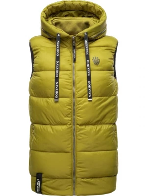 Foto van product NAVAHOO Bodywarmer 'Kassidy' olijfgroen / zwart / wit