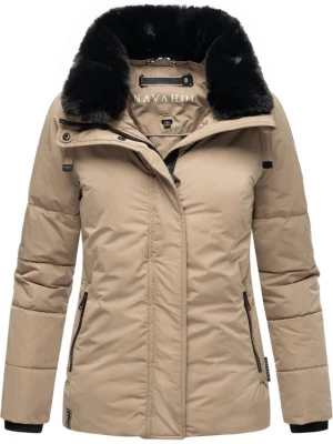 Foto van product NAVAHOO Winterjas 'Frostii XIV' taupe / zwart