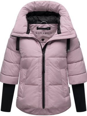 Foto van product NAVAHOO Winterjas 'Lotusherz XIV' rosa / zwart