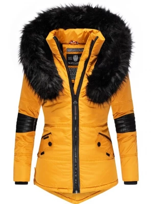 Foto van product NAVAHOO Winterjas 'Nirvana' geel / zwart