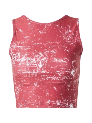 Foto van product NEBBIA Sporttop 'ROUGH GIRL' cranberry / zwart / wit