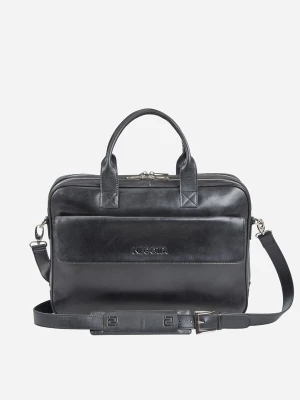 Foto van product NEGOTIA Leather Laptoptas 'Orden' zwart