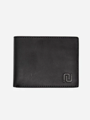 Foto van product NEGOTIA Leather Portemonnee 'Folden' zwart