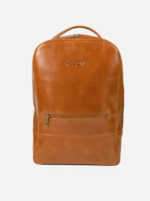 Foto van product NEGOTIA Leather Rugzak 'Averon' bruin