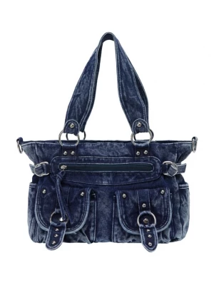 Foto van product nelice Handtas turquoise / blauw denim