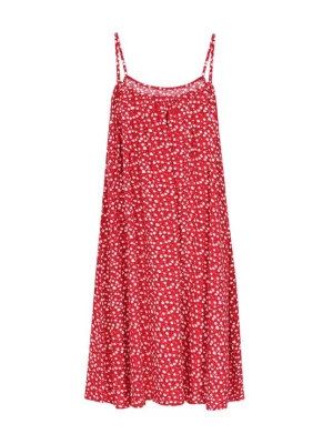 Foto van product nelice Zomerjurk rood / zwart / wit