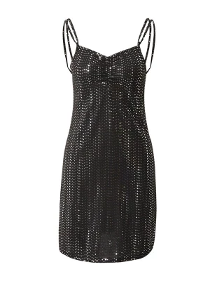 Foto van product NEON & NYLON Jurk 'RICCA' zwart / zilver