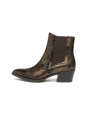 Foto van product Nero Giardini Boots 'Badia' bruin / goud