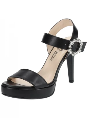 Foto van product Nero Giardini Sandalen met riem zwart / transparant