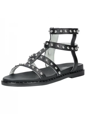 Foto van product Nero Giardini Sandalen met riem zwart / zilver