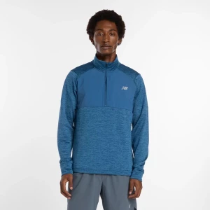 Foto van product new balance Functioneel shirt 'Athletics' marine / blauw gemêleerd