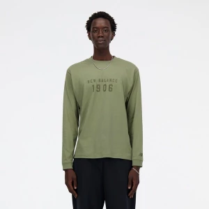 Foto van product new balance Shirt 'Essentials' groen / donkergroen
