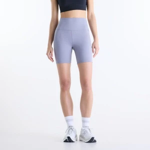 Foto van product new balance Sportbroek 'NB Harmony High Rise Short 6"' grijs / lichtgrijs