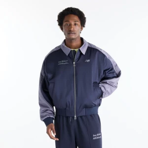 Foto van product new balance Sportjas 'Sport Legacy Stadium Jacket' blauw / nachtblauw
