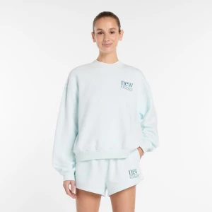 Foto van product new balance Sweatshirt 'Reimagined' cyaan blauw / pastelblauw