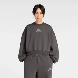 Foto van product new balance Sweatshirt 'Trackside' antraciet / wit
