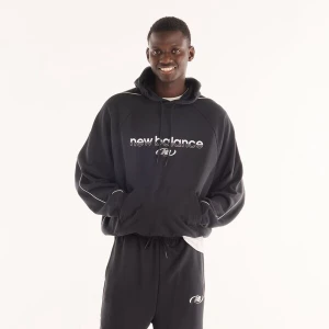 Foto van product new balance Sweatshirt 'Trackside' zwart / wit