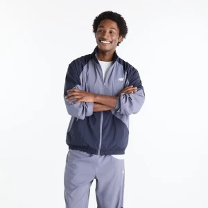 Foto van product new balance Trainingsjack 'Sport Legacy Jacket' grijs / donkergrijs