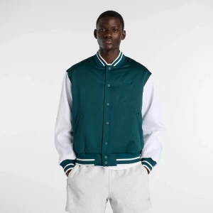 Foto van product new balance Tussenjas 'Athletics Varsity' smaragd / wit