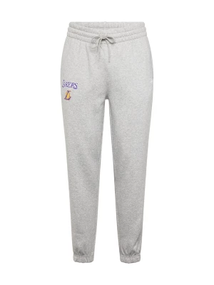 Foto van product NEW ERA Broek 'NBA ESSENTLS LOSLAK' grijs / donkerlila / lichtoranje