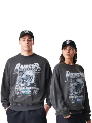 Foto van product NEW ERA Sweatshirt 'NFL LASRAI' lichtblauw / lichtgrijs / donkergrijs / wit