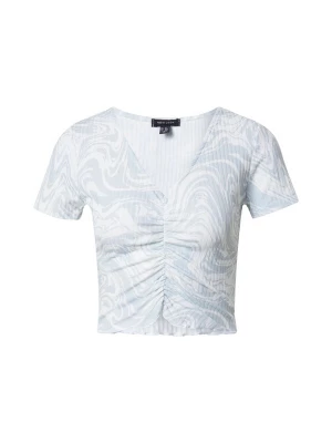 Foto van product NEW LOOK Shirt 'MARBLE' lichtblauw / wit