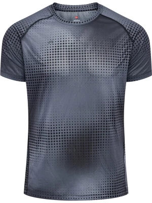 Foto van product Newline Shirt 'BEAT AOP' grijs / zwart