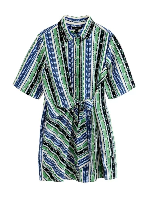 Foto van product Next Jurk blauw / groen / zwart / wit