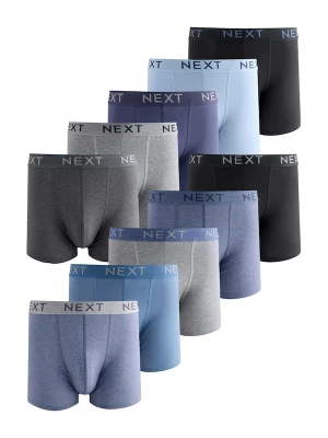 Foto van product Next Boxershorts nachtblauw / pastelblauw / blauw gemêleerd / grijs / grijs gemêleerd / zwart