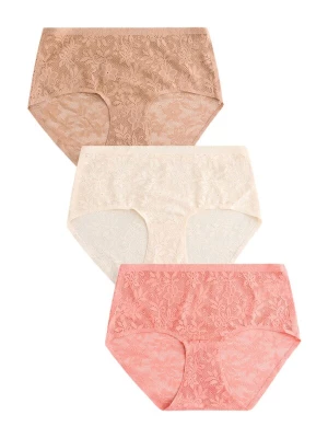 Foto van product Next Broekje beige / brokaat / framboos