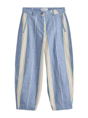 Foto van product Next Chino blauw denim / lichtgroen / oudroze / offwhite
