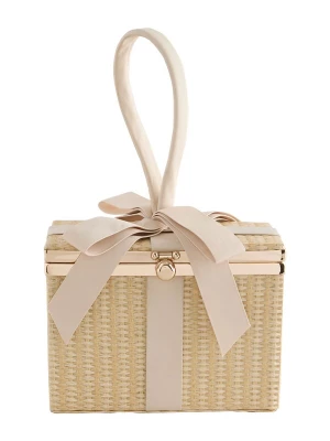 Foto van product Next Clutch 'Tabitha Simmons X Next The Keeper' beige / crème