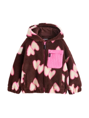 Foto van product Next Fleece jas bruin / rosa / wit