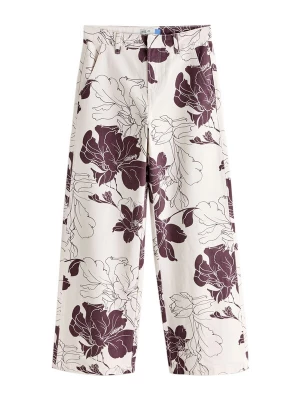 Foto van product Next Jeans crème / wijnrood