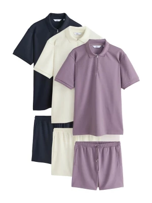Foto van product Next Joggingpak crème / mauve / zwart