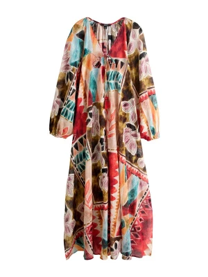 Foto van product Next Jurk blauw / olijfgroen / oranje / rood