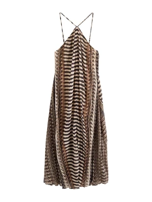 Foto van product Next Zomerjurk beige / bruin / donkerbruin