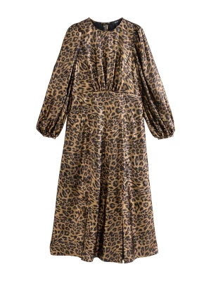 Foto van product Next Jurk bruin gemêleerd / zwart