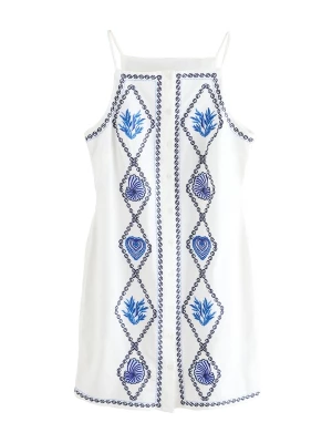 Foto van product Next Kokerjurk navy / royal blue / koningsblauw / wit