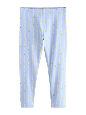 Foto van product Next Leggings lichtblauw / geel / limoen / wit