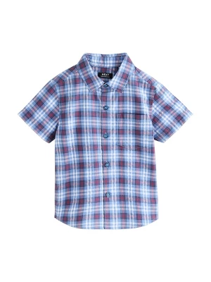 Foto van product Next Overhemd navy / azuur / knalrood / wit