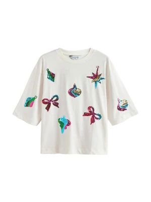 Foto van product Next Oversized shirt crème / azuur / geel / pink