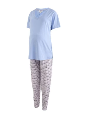 Foto van product Next Pyjama lichtblauw / bessen / wit