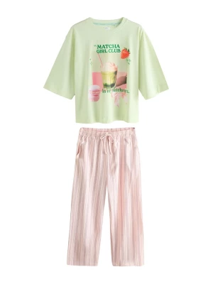 Foto van product Next Pyjama smaragd / lichtgroen / lichtroze / rood